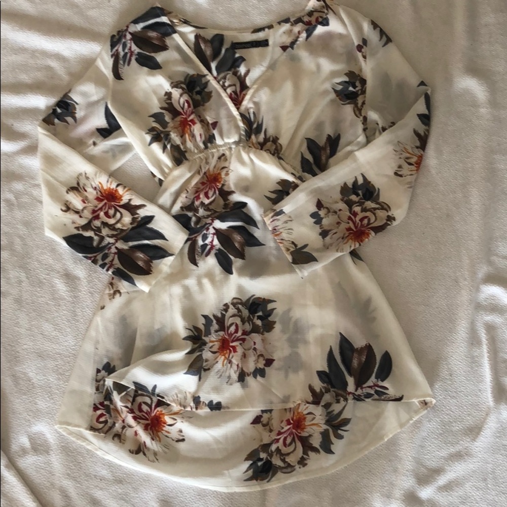 Boohoo Petite Floral Mini Dress